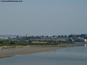 The River Medway, Rochester Cathedral and Castle