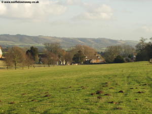 The downs beyond Wye, near Eastwell