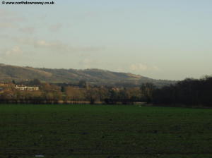 The downs beyond Wye