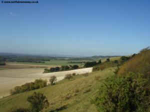 View from the downs near Hollingbourne