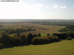 View from the downs near Hollingbourne