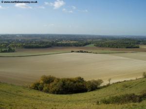 View from the downs near Hollingbourne