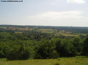 Kemsing from The North Downs Way