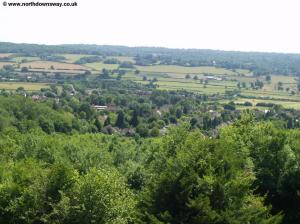 Kemsing from The North Downs Way