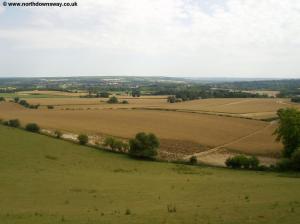 View from the path before it descends