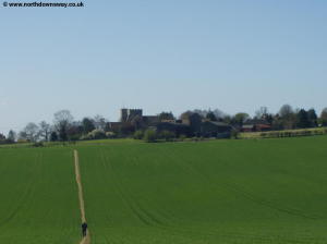 View back to Boughton Aluph