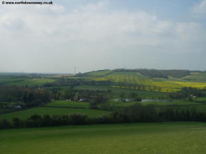 View back to Stowting